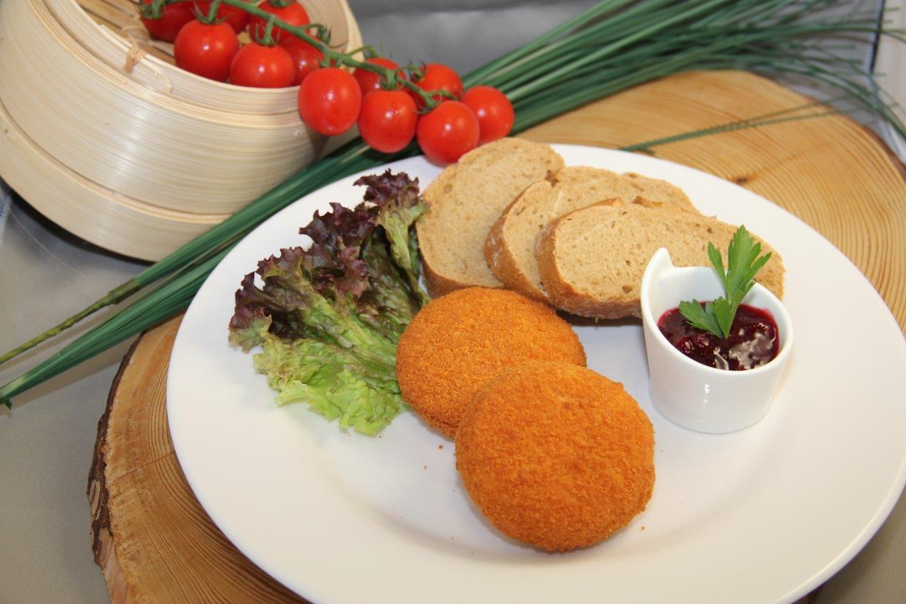 Camembert paniert